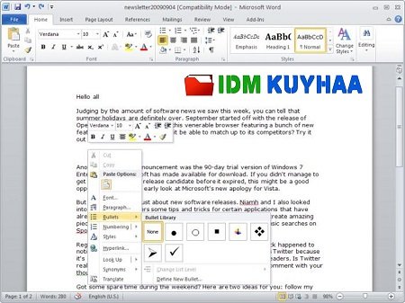 Microsoft Office 2010 Kuyhaa Indir for Windows PC