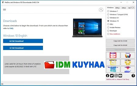 Windows 10 ISO Kuyhaa 64 bit /32 bit Indir Terbaru