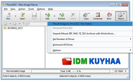 PowerISO Kuyhaa V8.9 Gratis Indir For Windows