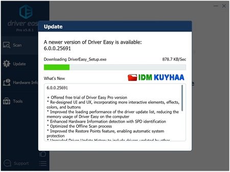 Driver Easy Pro Kuyhaa V6.1.1.29776 Full Crack Gratis Indir 2025