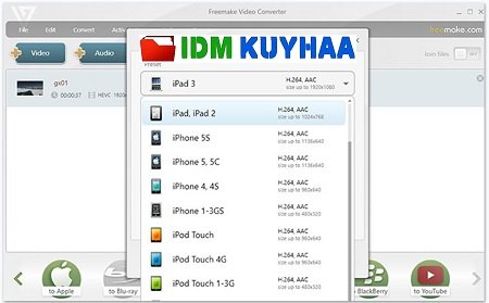 Freemake Video Converter 4.1.13.184 Kuyhaa Gratis Indir